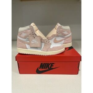 Nike Air Jordan 1 Retro Hi OG High‎ Washed Pink FD2596-600 Women Size 10 - New